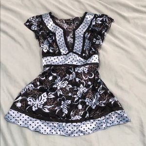 Bebe silk kimono top